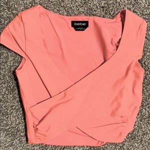 Bebe crop top